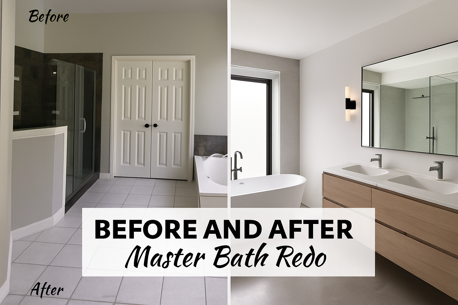 Bathroom Before and After 2